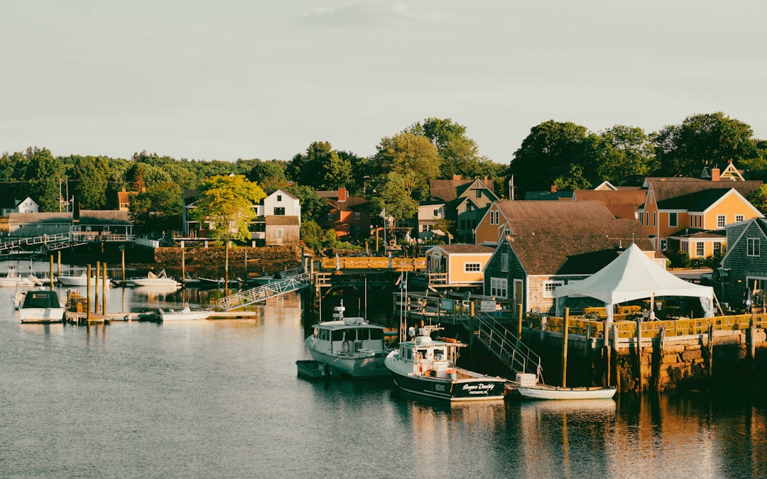 Portsmouth, Hampshire: a harbor filled with lots of small boats
